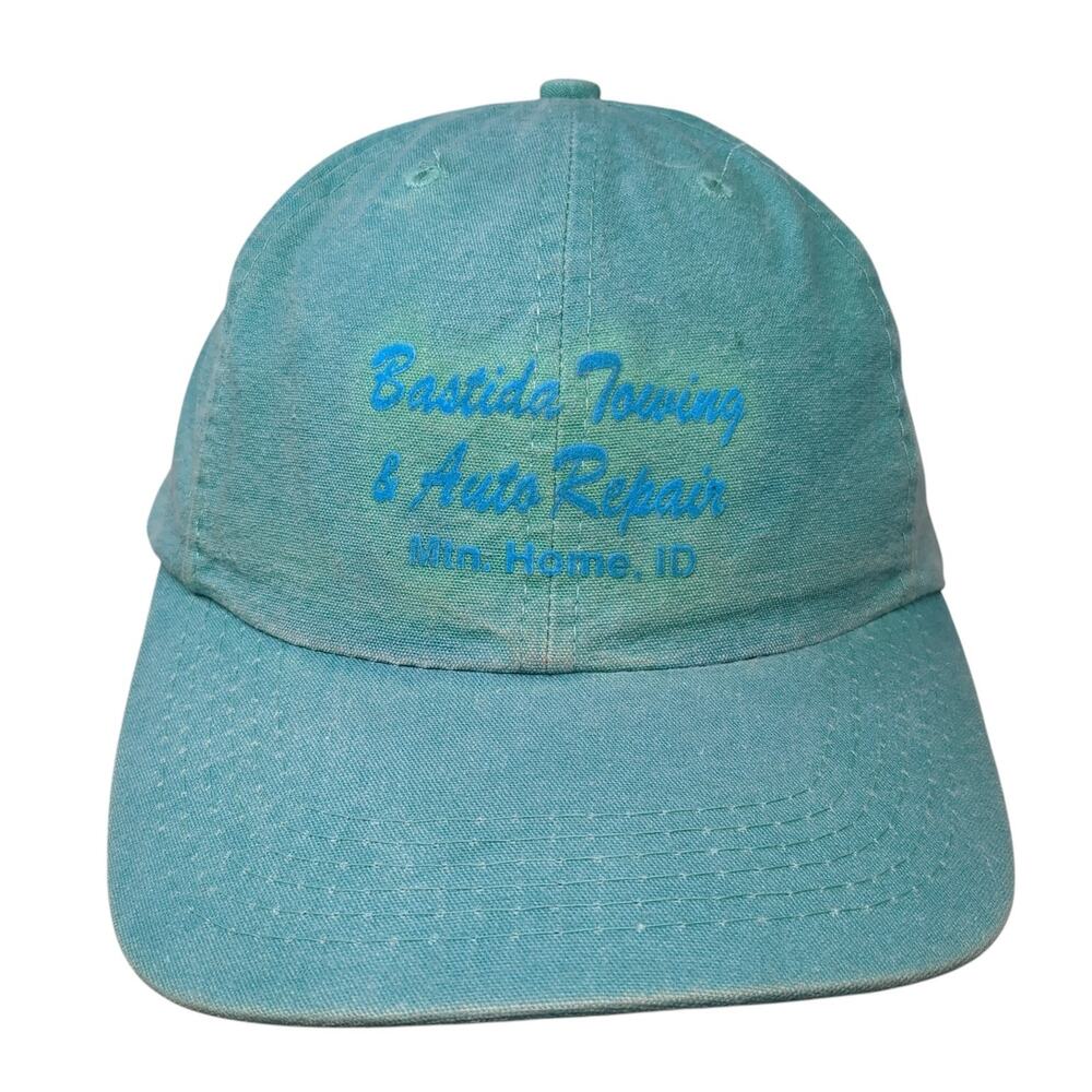 Bastida Towing & Auto Repair mtn Home ID Baseball Cap Blue OS Adjustable ATT